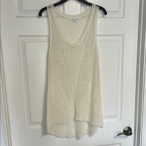 CAbi Cream Knit Tank Top